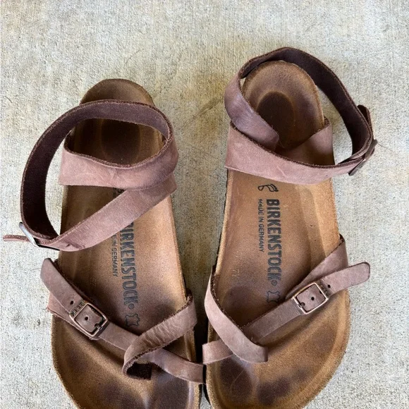 Brown Birkenstock Sandals - Picture 3 of 5